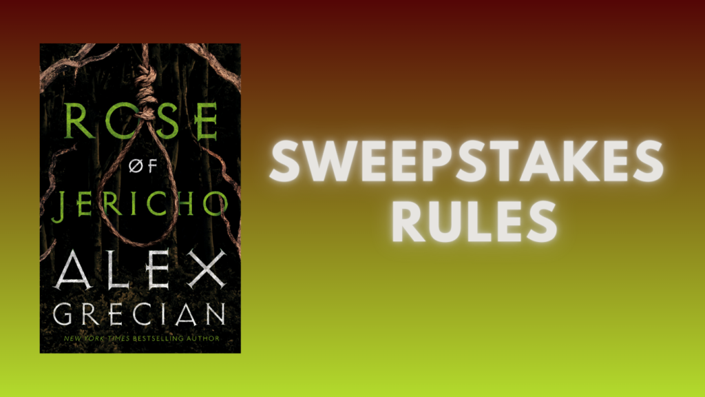 Rose of Jericho Sweepstakes Rules - 849